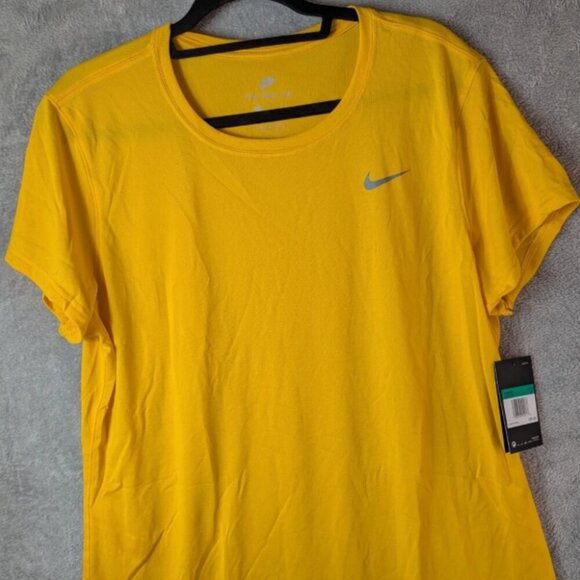 Nike Tops - NWT Nike Golden "The Nike Tee" with Silver Swoosh